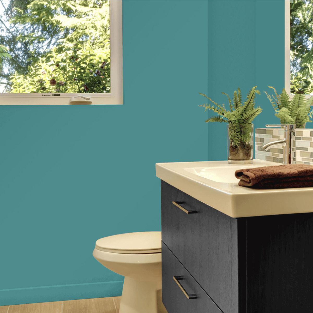 KOLOR - Esmalte al Agua Hidrorepelente Satinado 1 galón(es) Verde Surat 