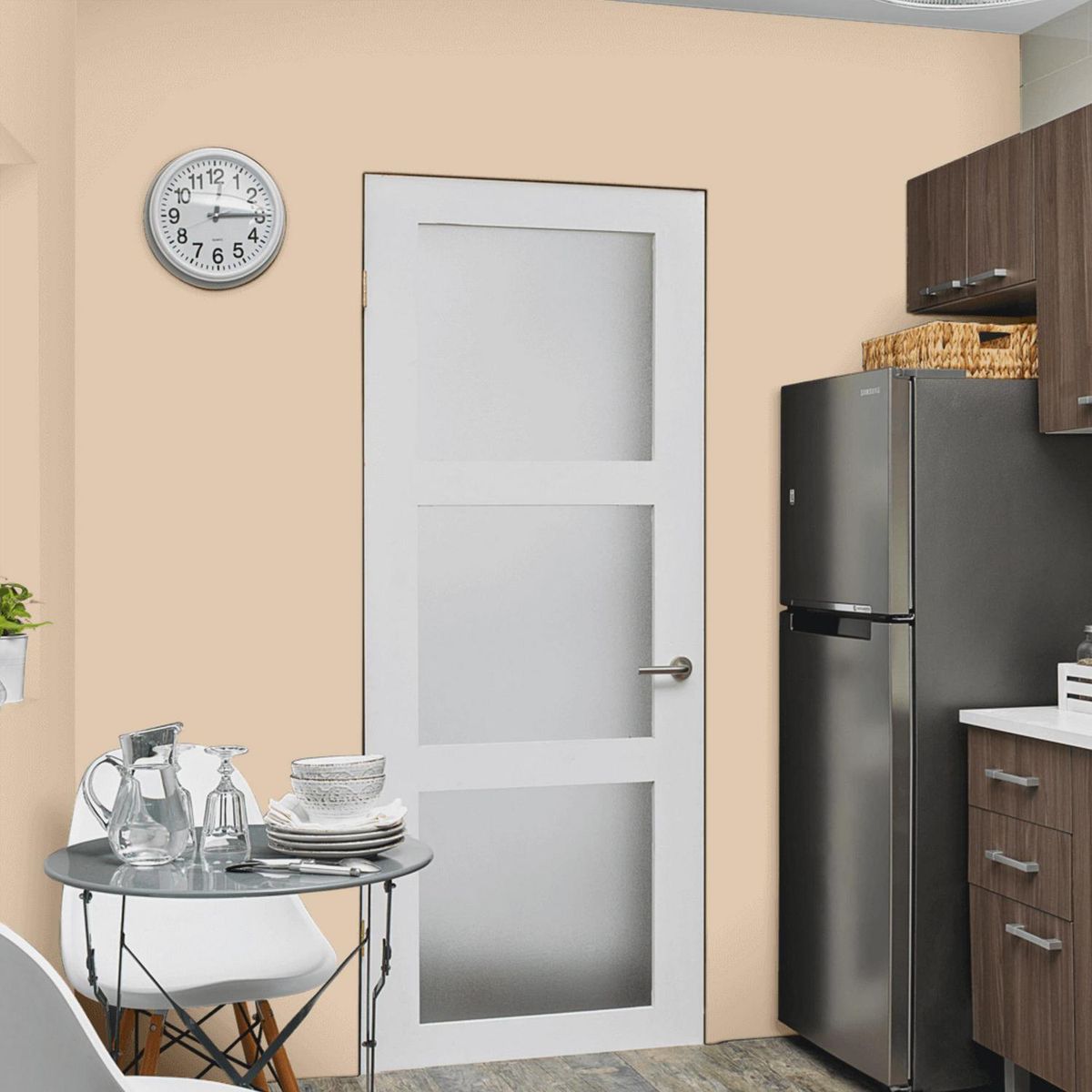 KOLOR - Esmalte al Agua Hidrorepelente Galón 1 galón(es) Satinado Beige Accra