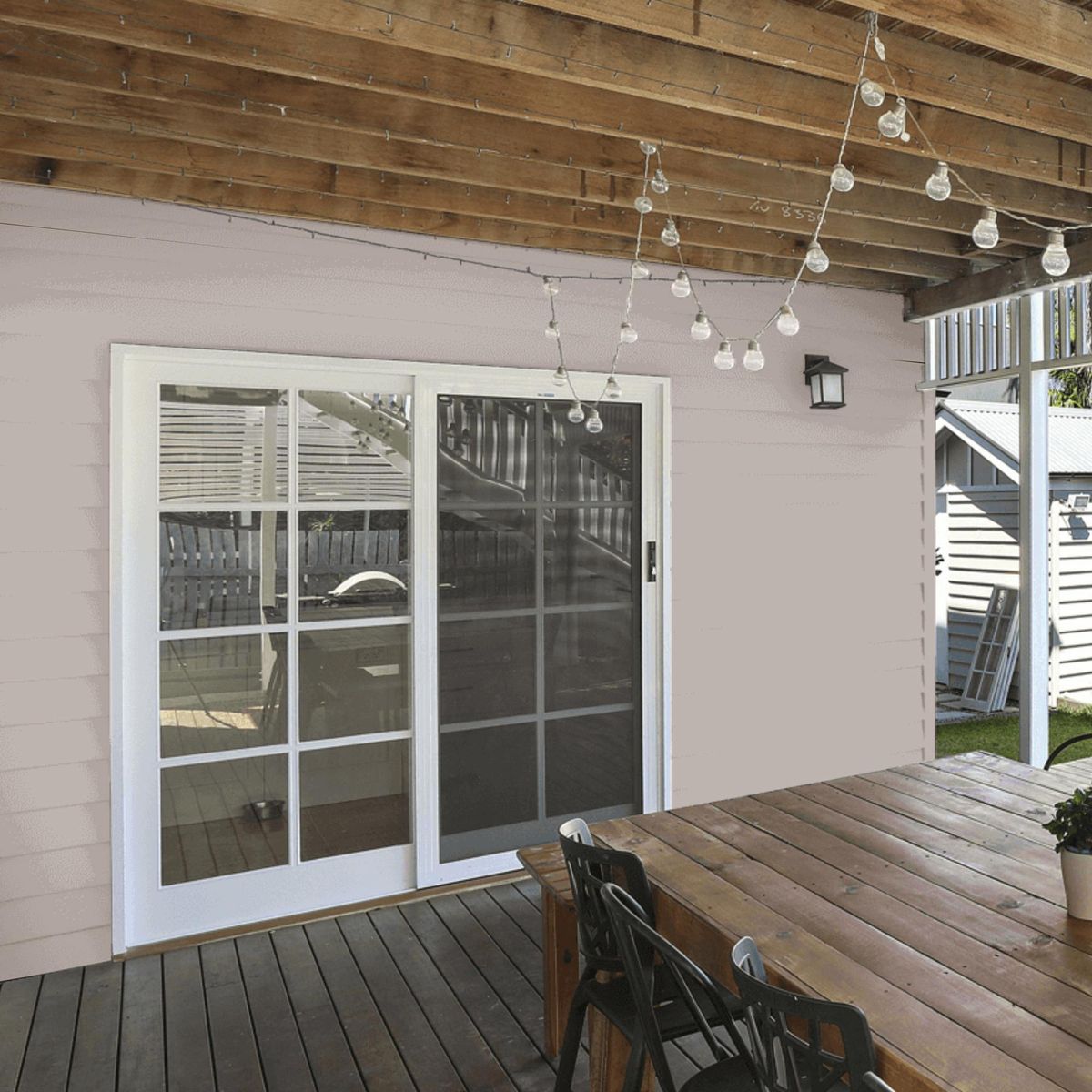 KOLOR - Esmalte al Agua Hidrorepelente 1 galón(es) Satinado Beige Varosha