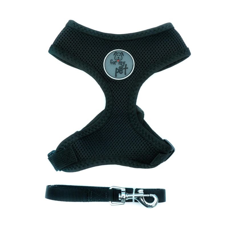 FOR MY PET - Arnés Negro Talla XL