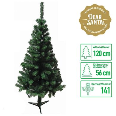rbol de Navidad Canadiense 56x120 cm Verde