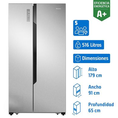 Refrigerador side by side 516 litros