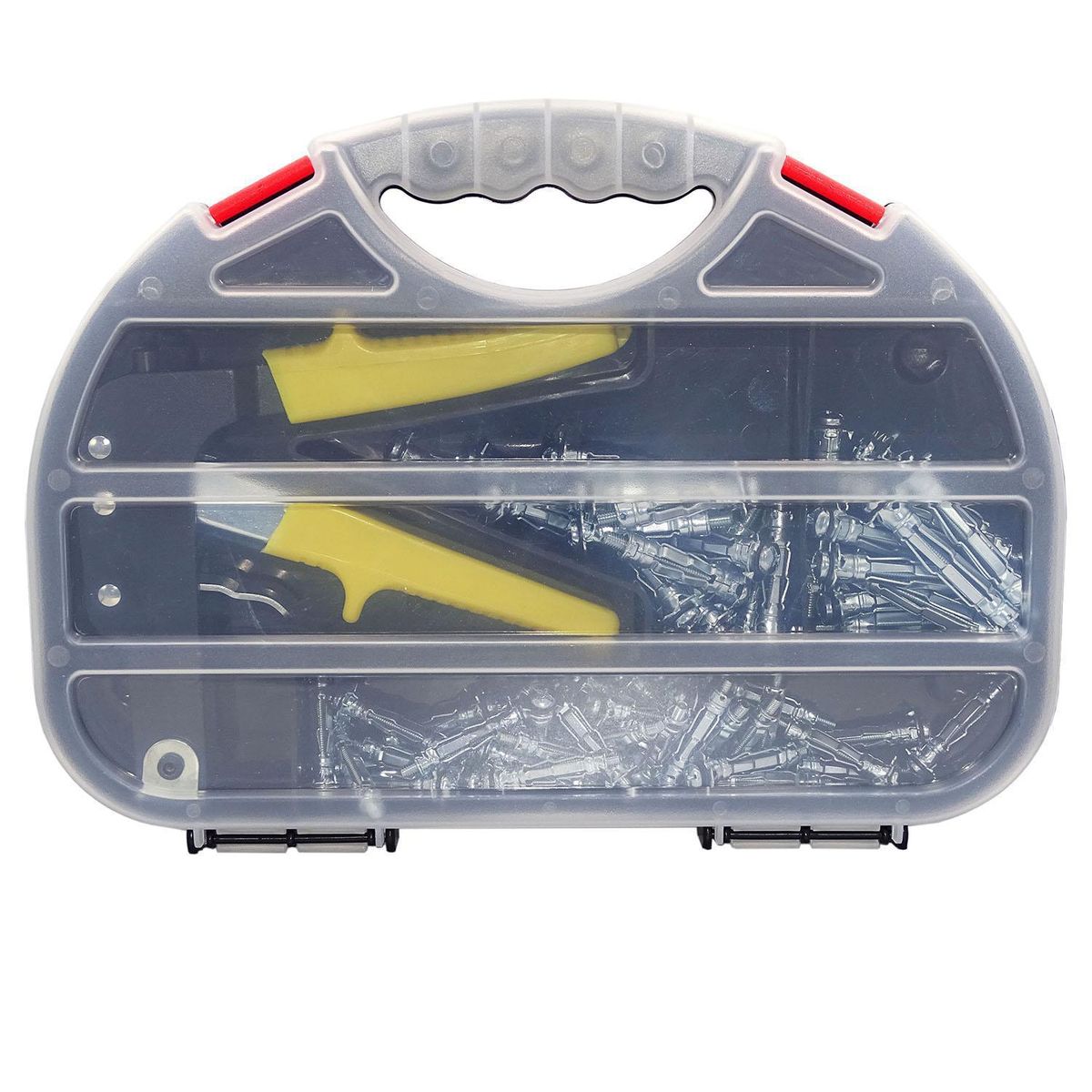 FIXSER - Kit pistola + tarugos pared hueca 60 unidades