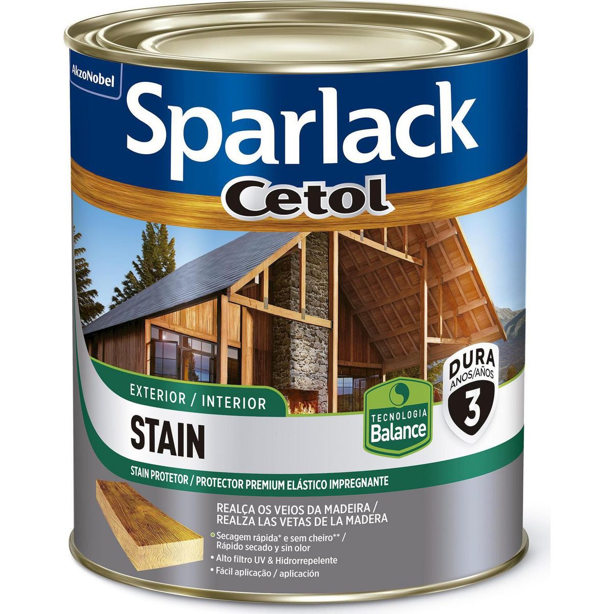 SPARCO - Sparlack Stain Satinado 0.9 l Natural