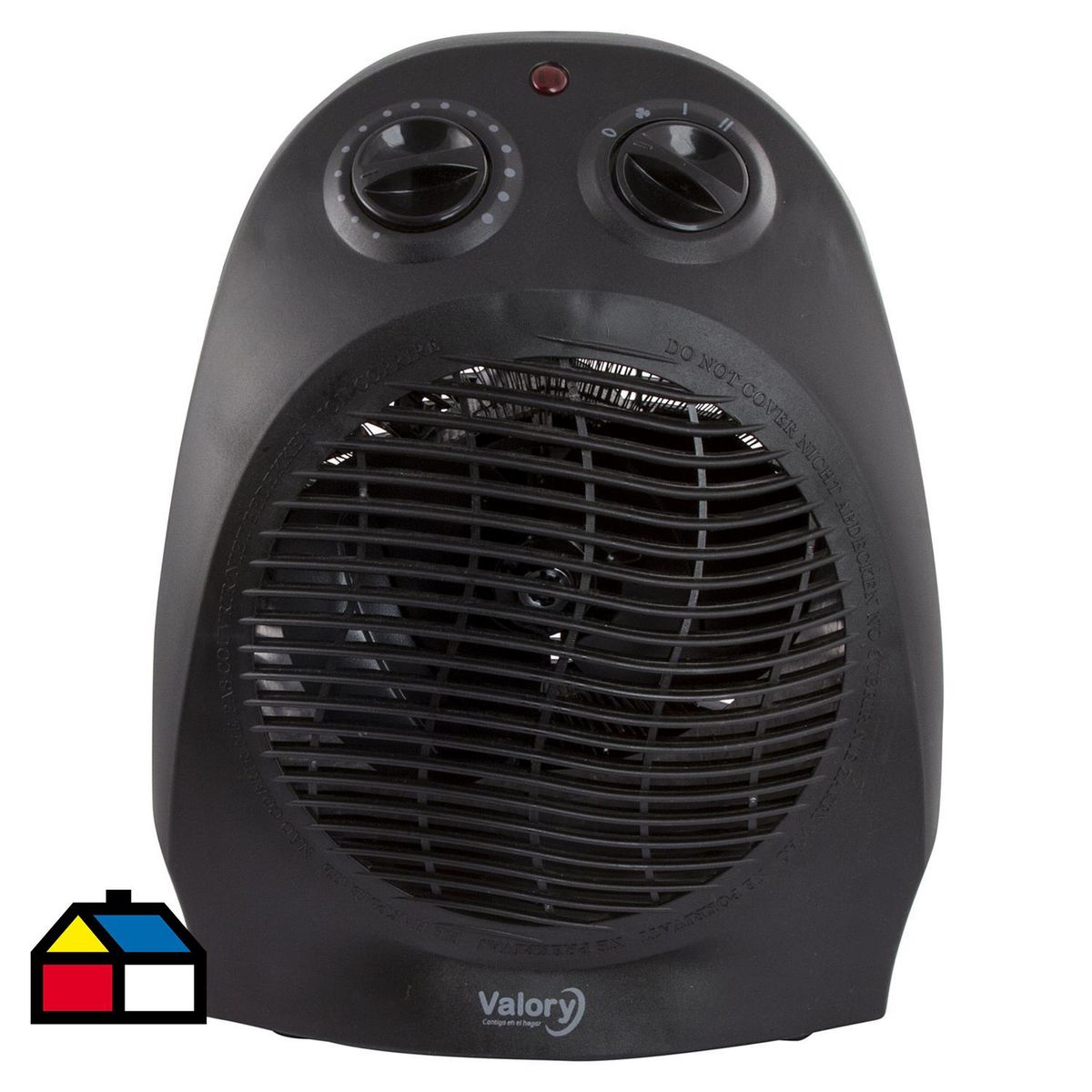 VALORY - Termoventilador Eléctrico 1800 W FH403 Negro