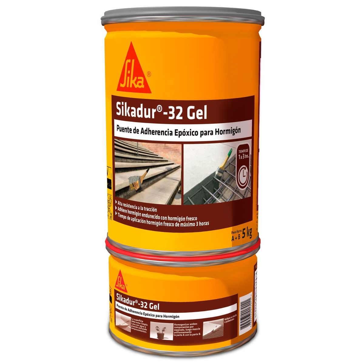 SIKA - Sikadur 32 Puente de Adherencia Epóxico para Hormigón Juego de 5 Kg