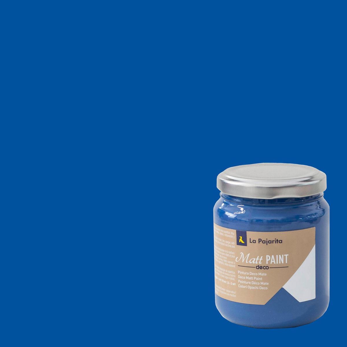 PINTURAS LA PAJARITA - Pintura Deco Matte Azul Beau Bleu 0.175 l