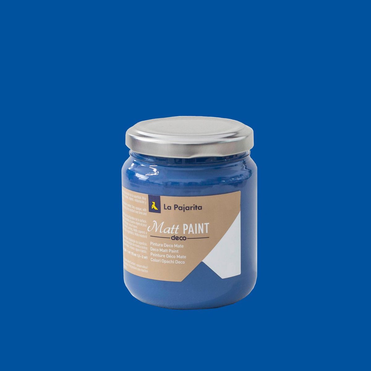 PINTURAS LA PAJARITA - Pintura Deco Matte Azul Beau Bleu 0.175 l