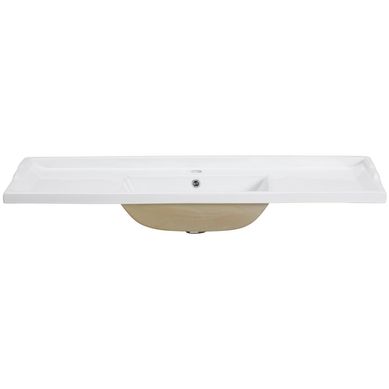 Cubierta vanitorio de loza F 100x47x19 cm