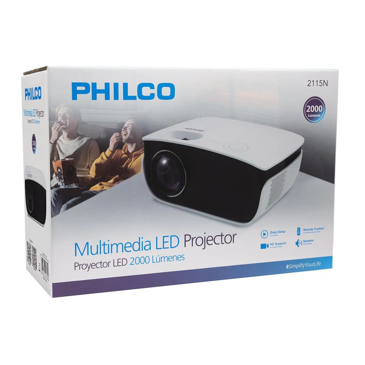 PHILCO - Proyector 2000 lumenes 2114N