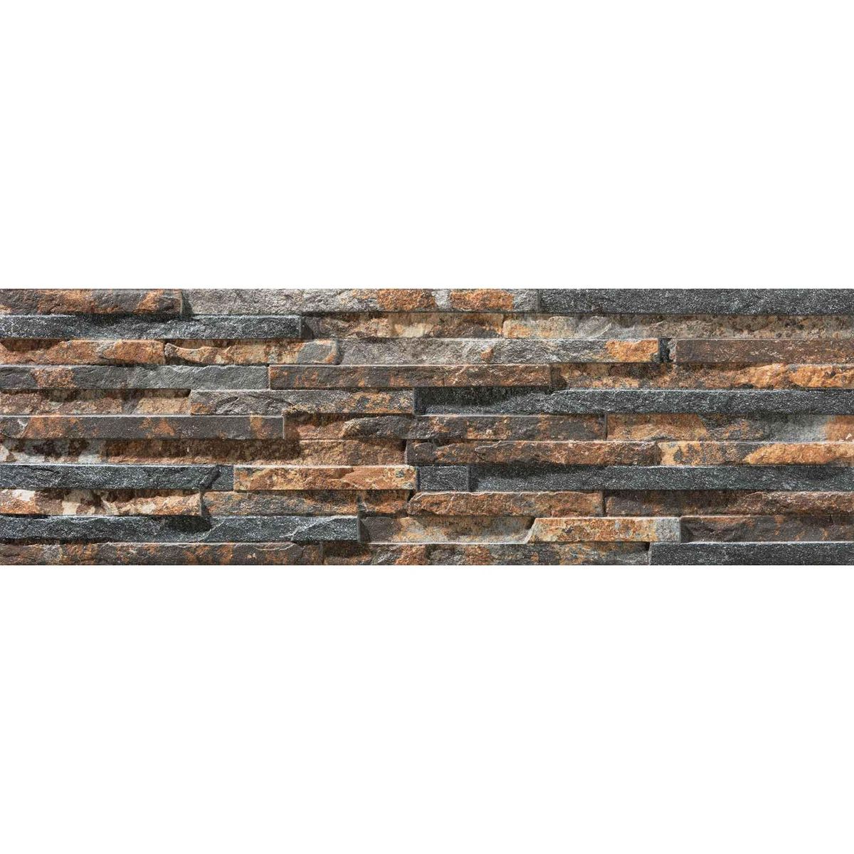 ECOCERAMIC - Porcelanato 17x52 cm BEHOBIA Cafe Oscuro 0.89 m2