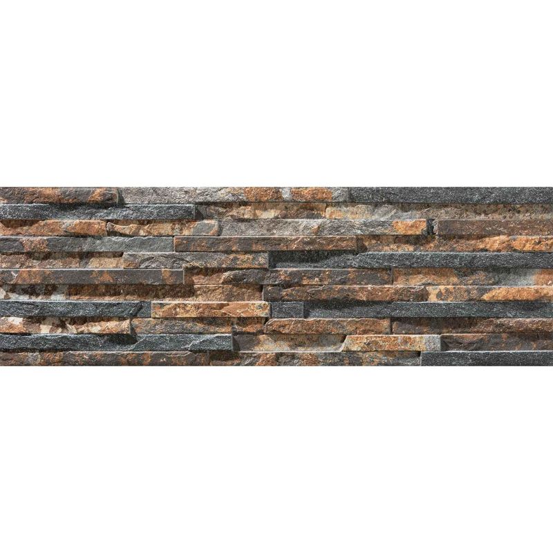 ECOCERAMIC - Porcelanato 17x52 cm BEHOBIA Cafe Oscuro 0.89 m2