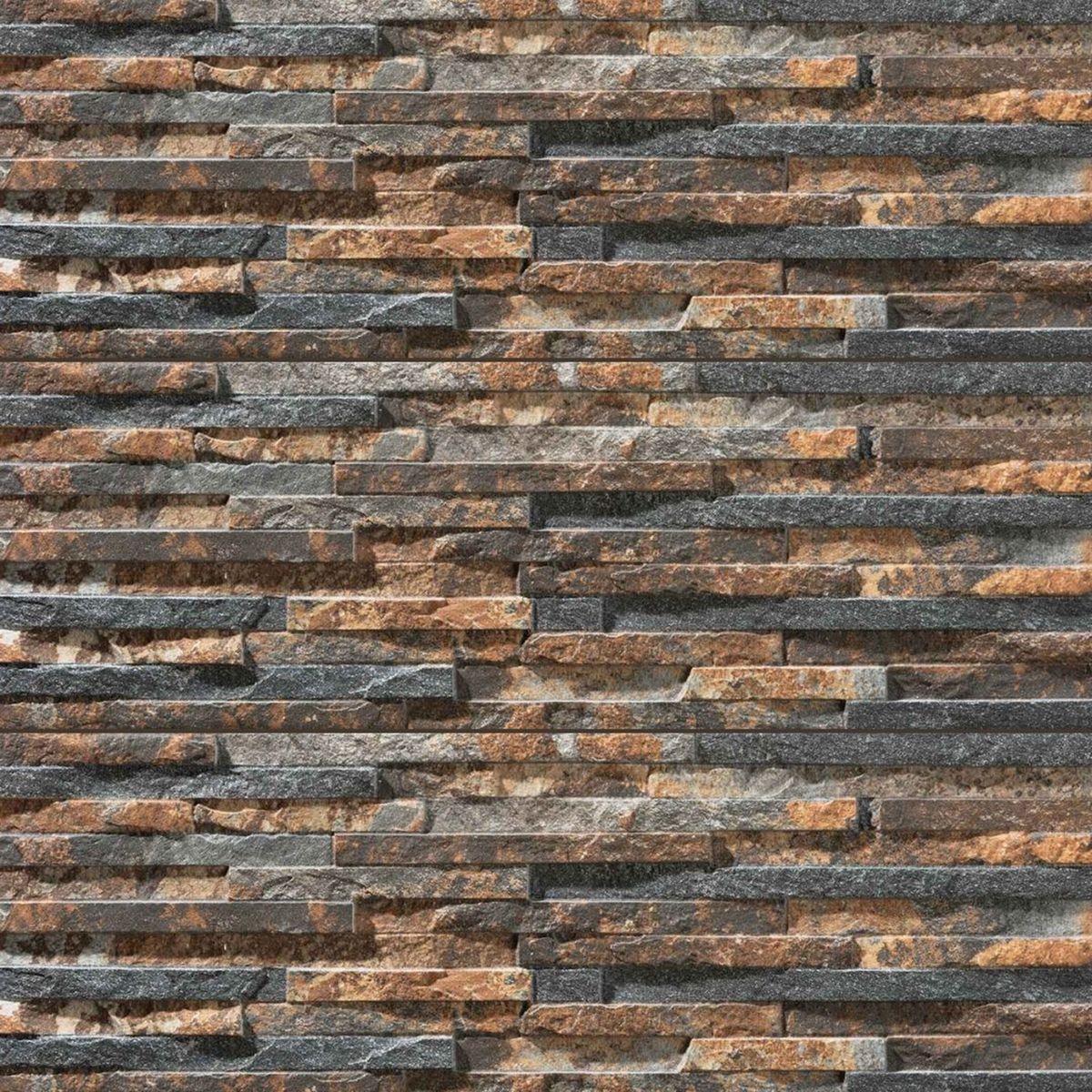 ECOCERAMIC - Porcelanato 17x52 cm BEHOBIA Cafe Oscuro 0.89 m2