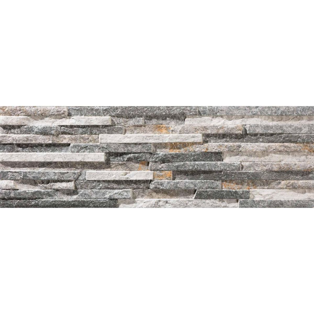 ECOCERAMIC - Porcelanato 17x52 cm BEHOBIA Gris 0.89 m2