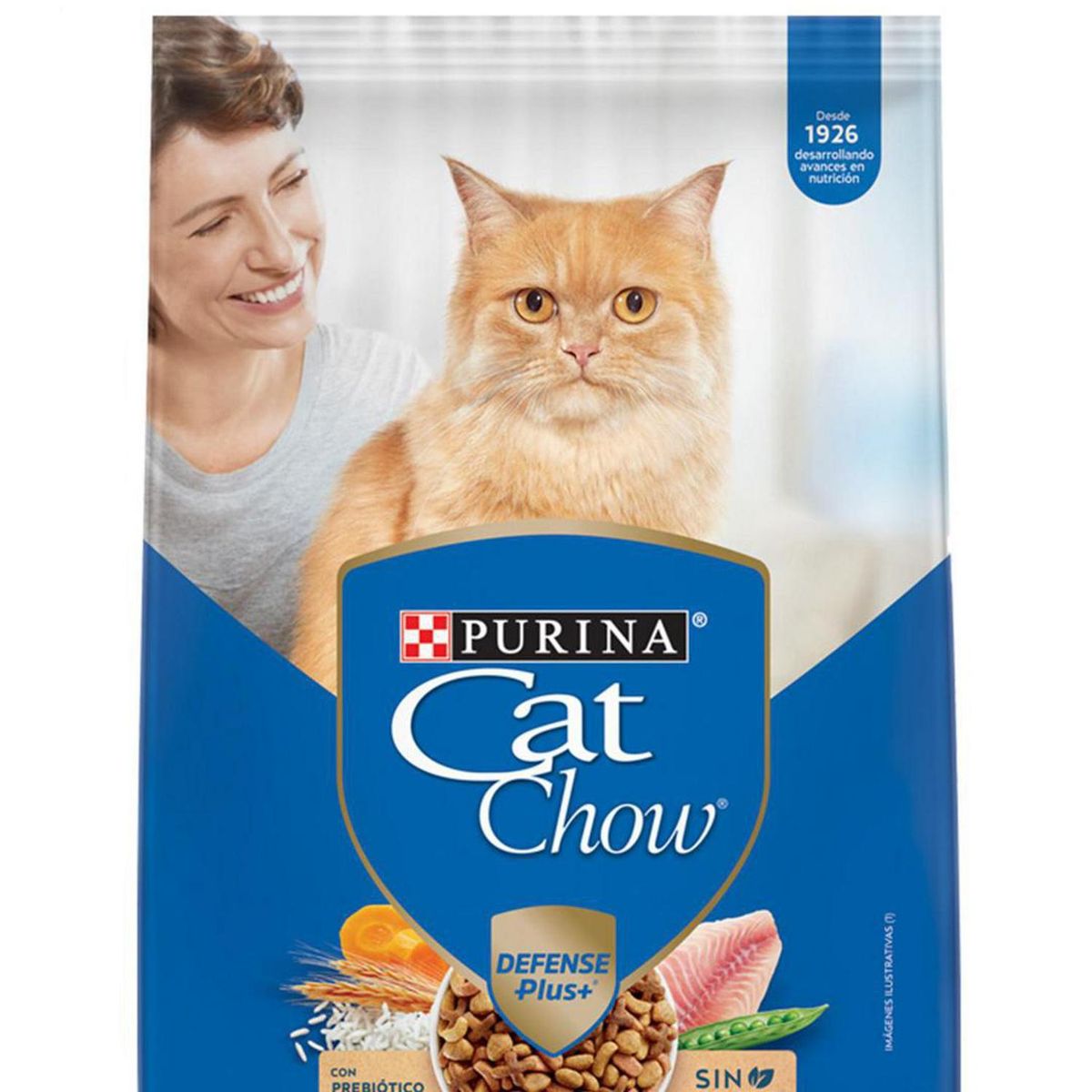 CAT CHOW - Alimento para Gato Adulto Pollo y Carne 8 kg