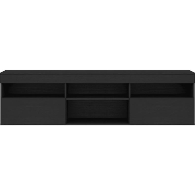 Rack TV 60" 175x48x35 cm negro