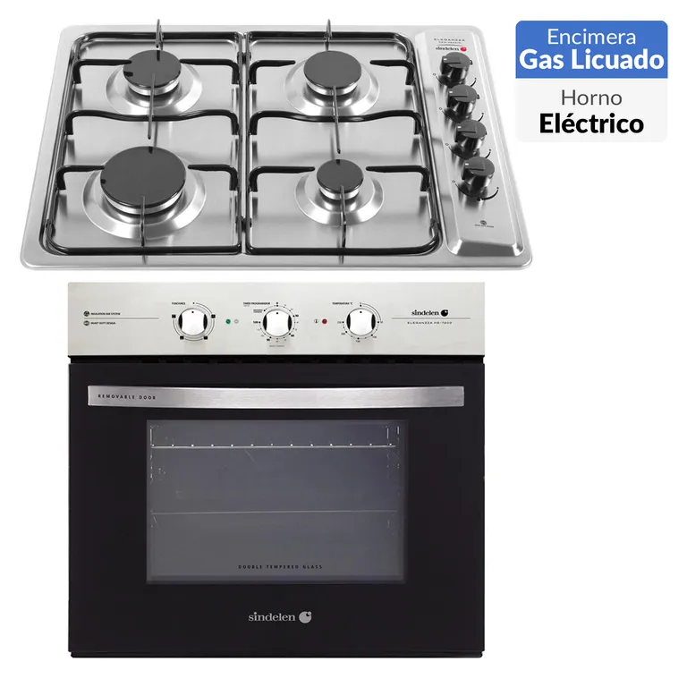 SINDELEN Kit horno eléctrico + encimera