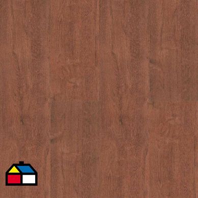 Porcelanato Esmaltado 19.3X119 Cafe Oscuro Mate Rectificado