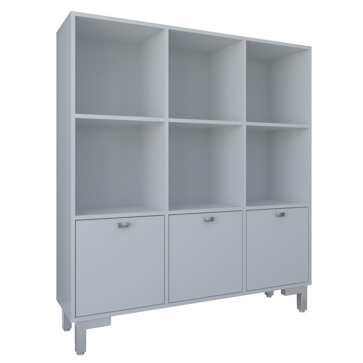 BE DESIGN - Librero MDP 9 Nivel(es) 114x127x30.5 cm Blanco