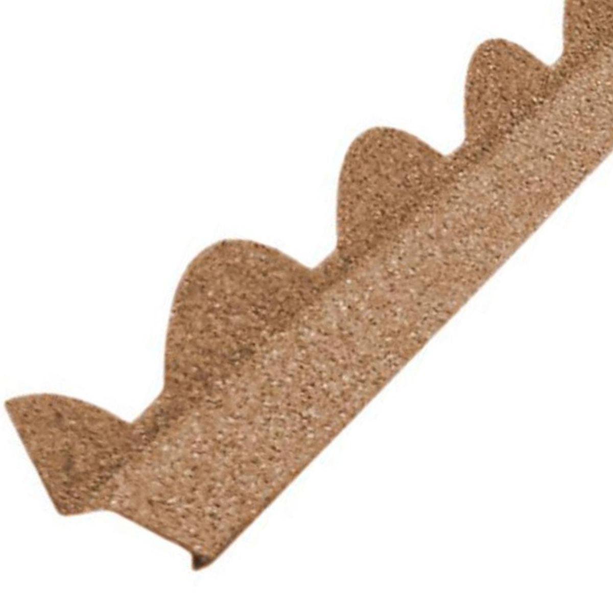 INPPA - Tapasolera Castellon Gravillado Zinc Gravillado 7.3x174.5 cm 0.35 mm Terracota