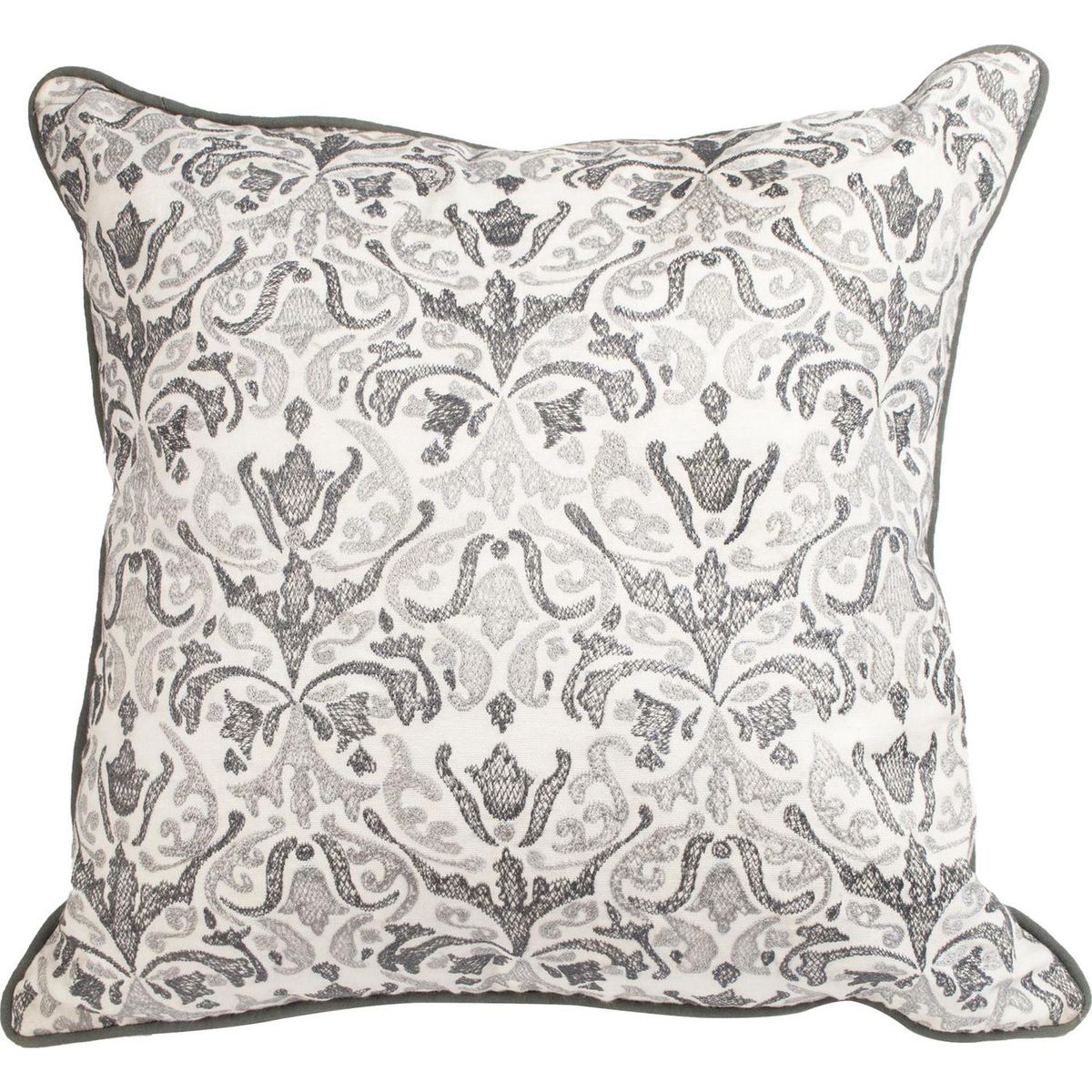 PALERMO - Cojín flores ribete 50x50 cm