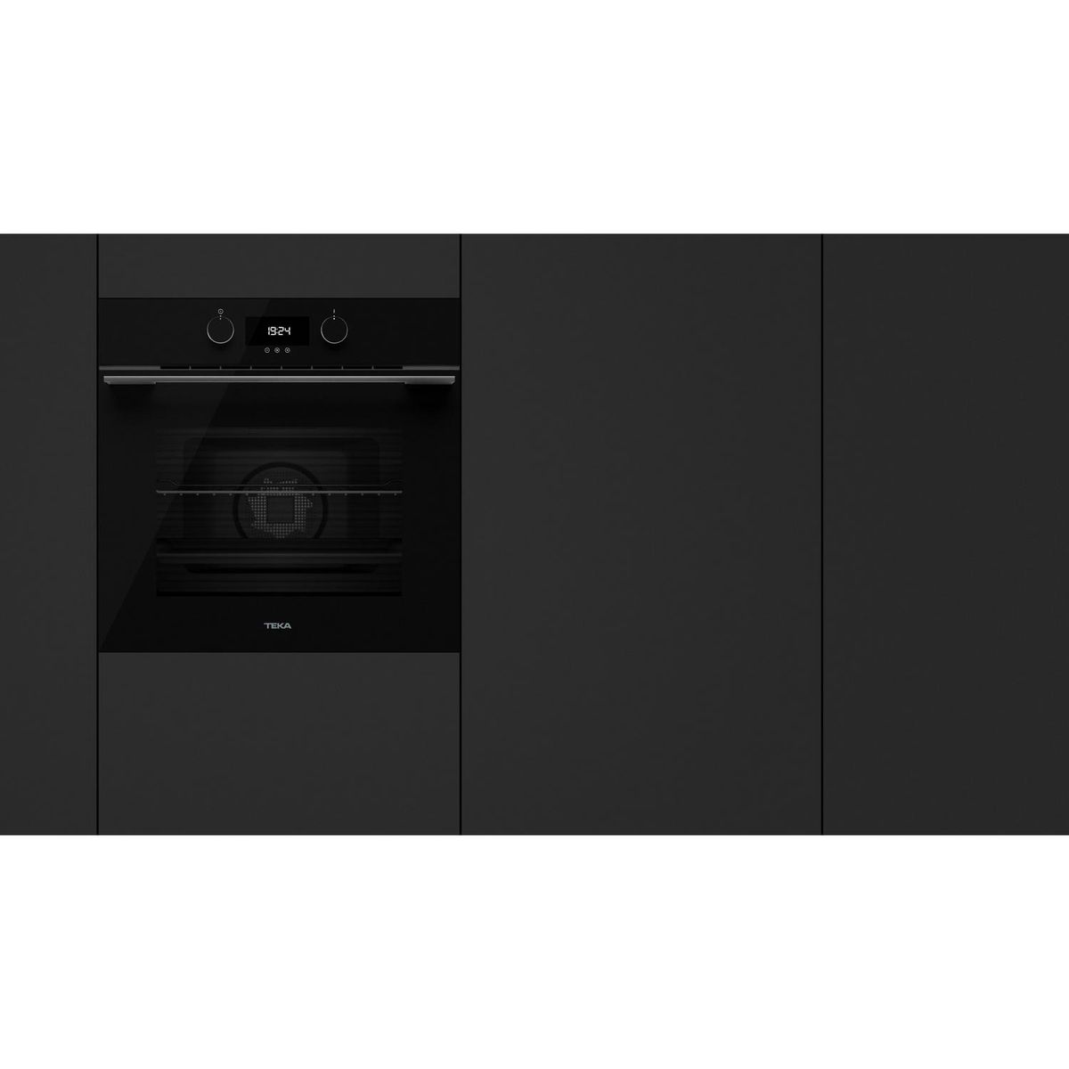 TEKA - Horno Eléctrico Empotrado 70 Litros HLB-8400 BK