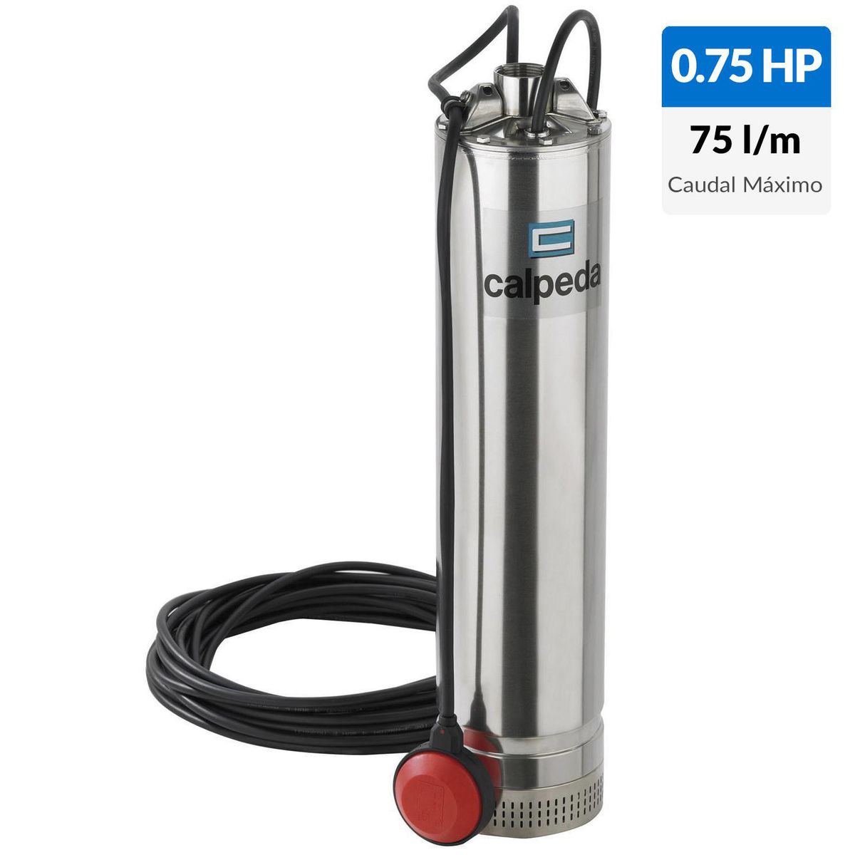 CALPEDA - BOMBA SUMERGIBLE POZOS ABIERTOS Y NORIAS 0,75HP
