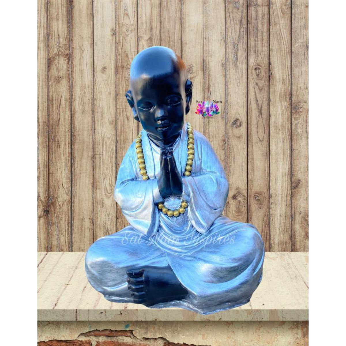 SAT NAM INSPIRES - Buda niño meditación 45 cm