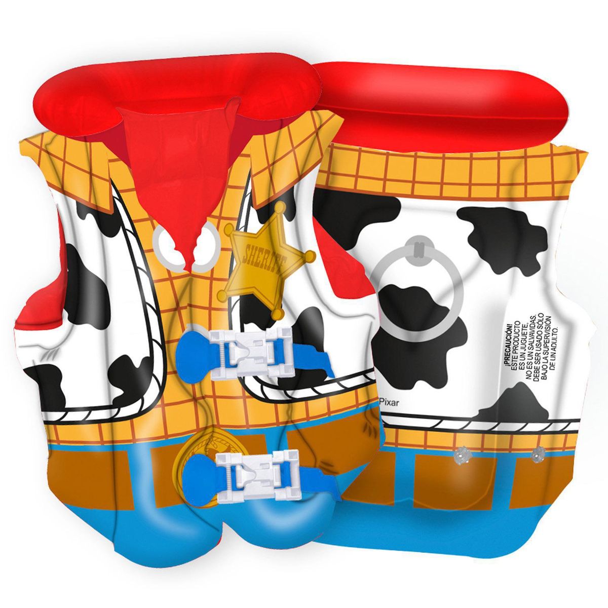 DISNEY - Chaleco Inflable Toy Story 4 Multicolor 16x30x30 cm