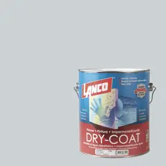 LANCO - Esmalte al Agua Impermeabilizante Mate 1 galón(es) Gris Industrial St
