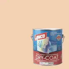 LANCO - Esmalte al Agua Impermeabilizante 1 galón(es) Mate Naranjo Tyra Tan