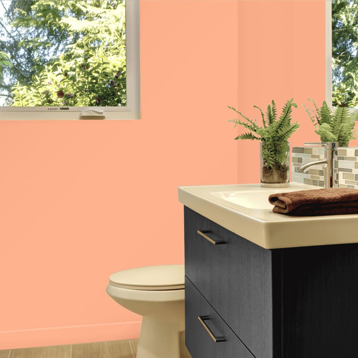 LANCO - Esmalte al Agua Impermeabilizante 1 galón(es) Satinado Naranjo Slice Of Cant