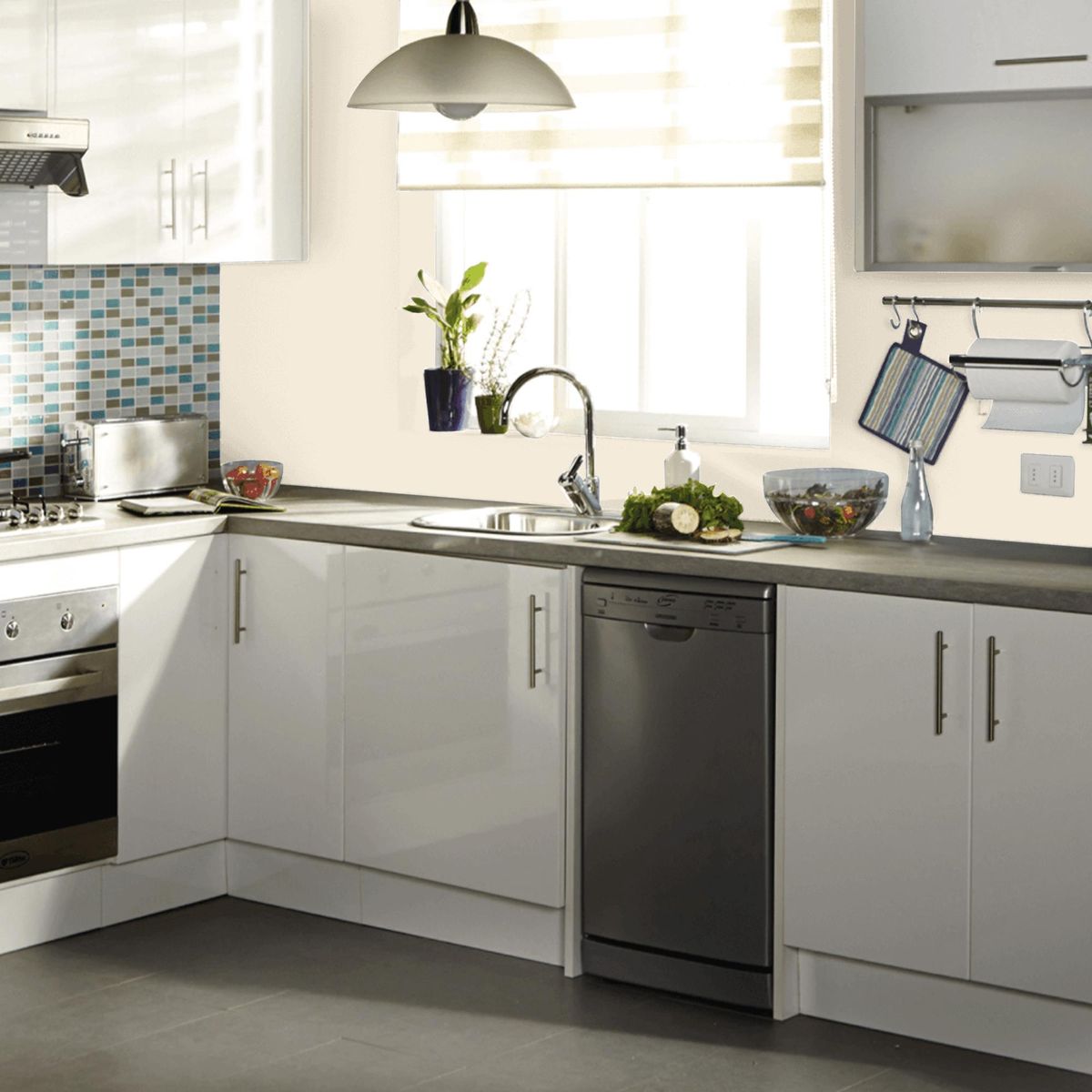 LANCO - Esmalte al Agua Impermeabilizante Galón 1 galón(es) Satinado Beige O/Ow-2 