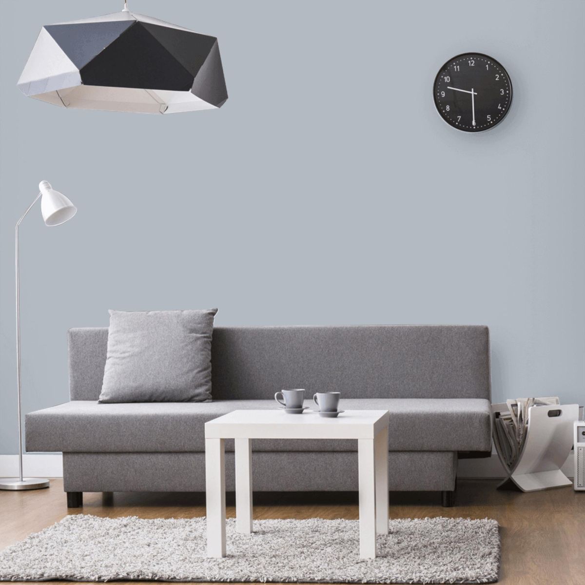 LANCO - Esmalte al Agua Impermeabilizante Galón 1 galón(es) Satinado Azul Seashar Dream 