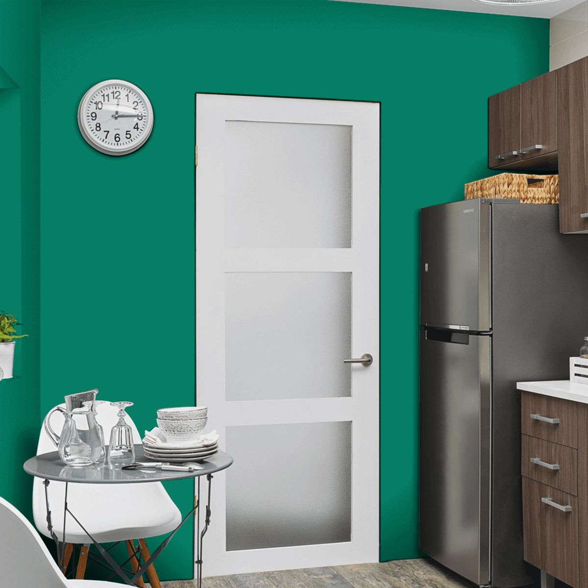 LANCO - Esmalte al Agua Impermeabilizante 1 galón(es) Mate Verde Will Malarid