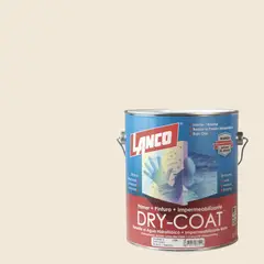 LANCO - Esmalte al Agua Impermeabilizante Mate 1 galón(es) Blanco Villa Florence
