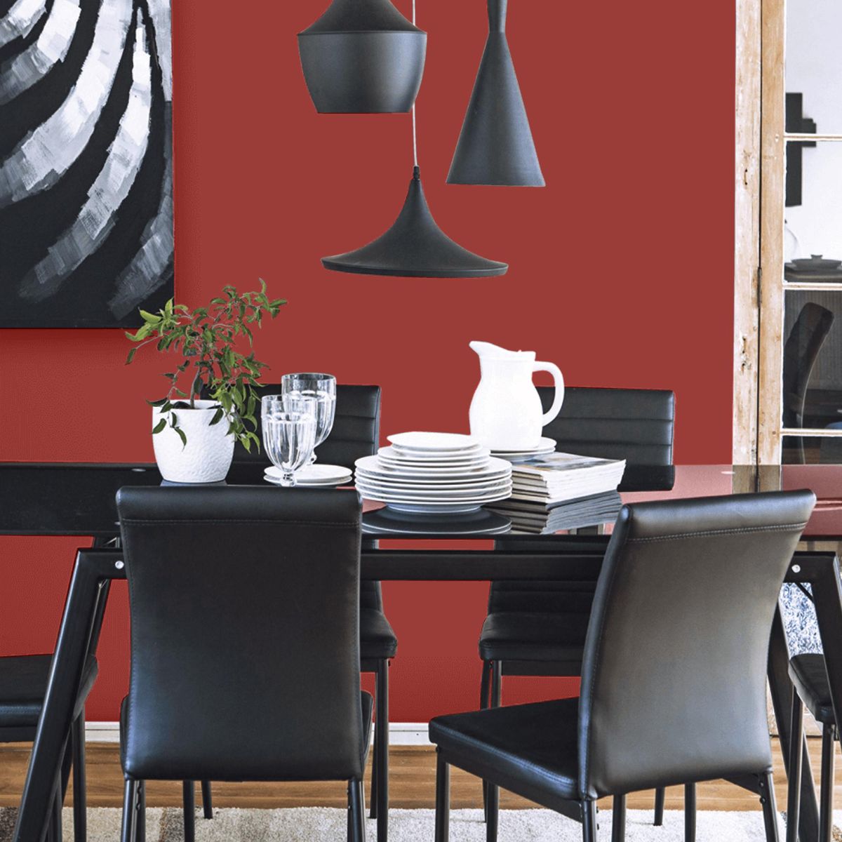 LANCO - Esmalte al Agua Impermeabilizante Galón 1 galón(es) Mate Rojo Crimson Crazed 