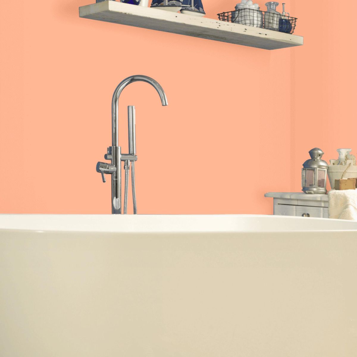 LANCO - Esmalte al Agua Impermeabilizante Galón 1 galón(es) Mate Naranjo Slice Of Cant 