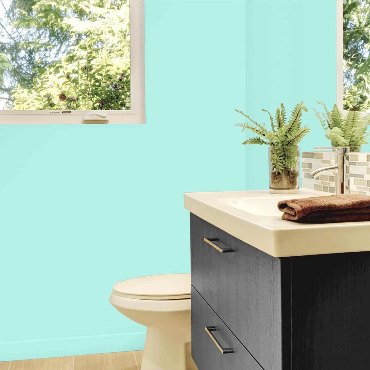 LANCO - Esmalte al Agua Impermeabilizante Galón 1 galón(es) Mate Verde Clean Green 