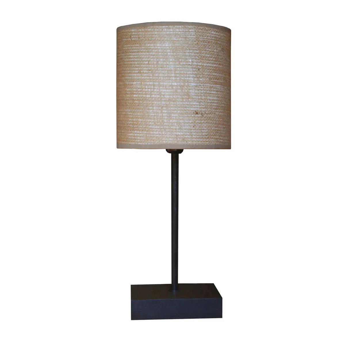 CAROLD STEVENS - Lámpara Velador 2030 Café 18x48 cm