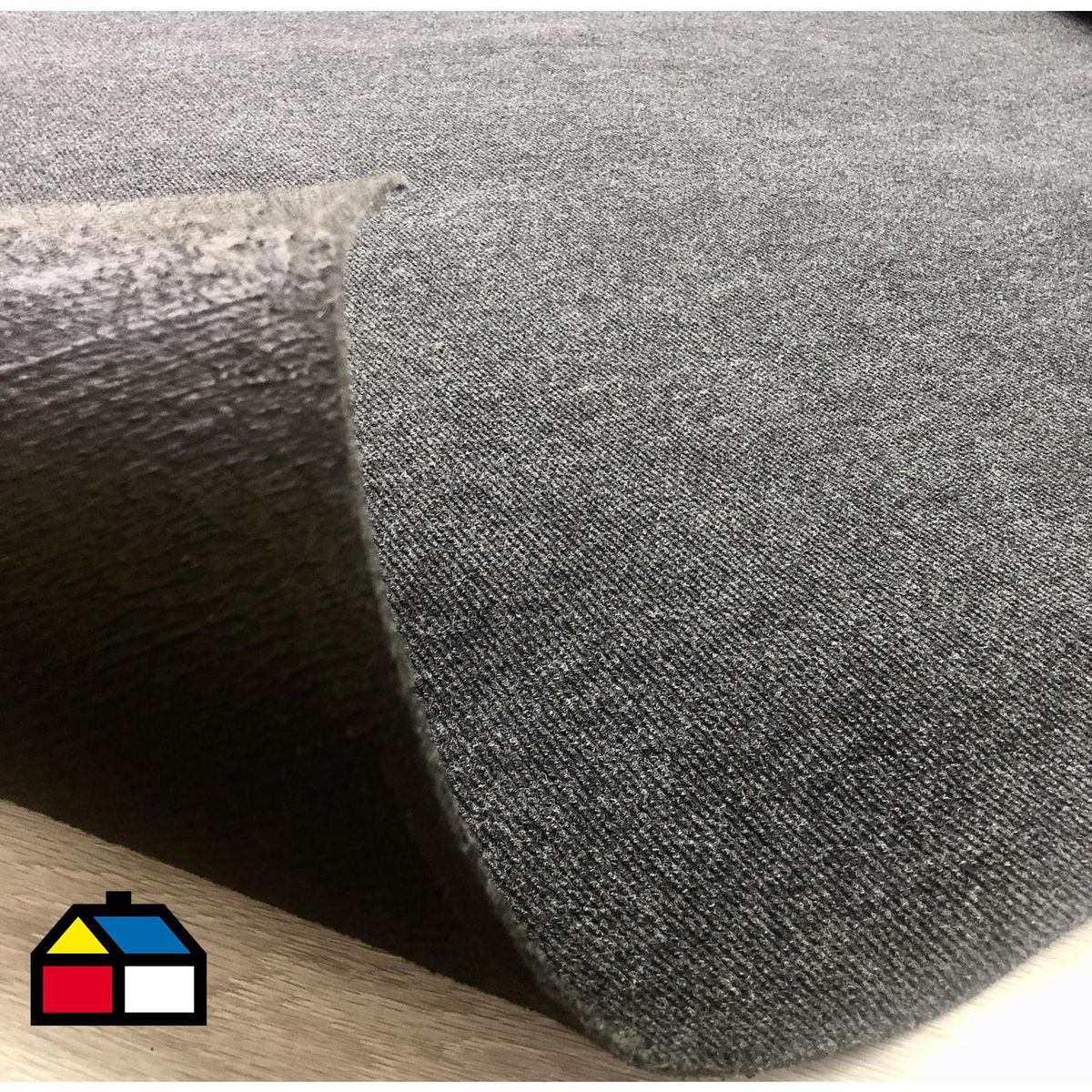 GEOTEX - Cubrepiso con goma 48 m2 Gris Oscuro