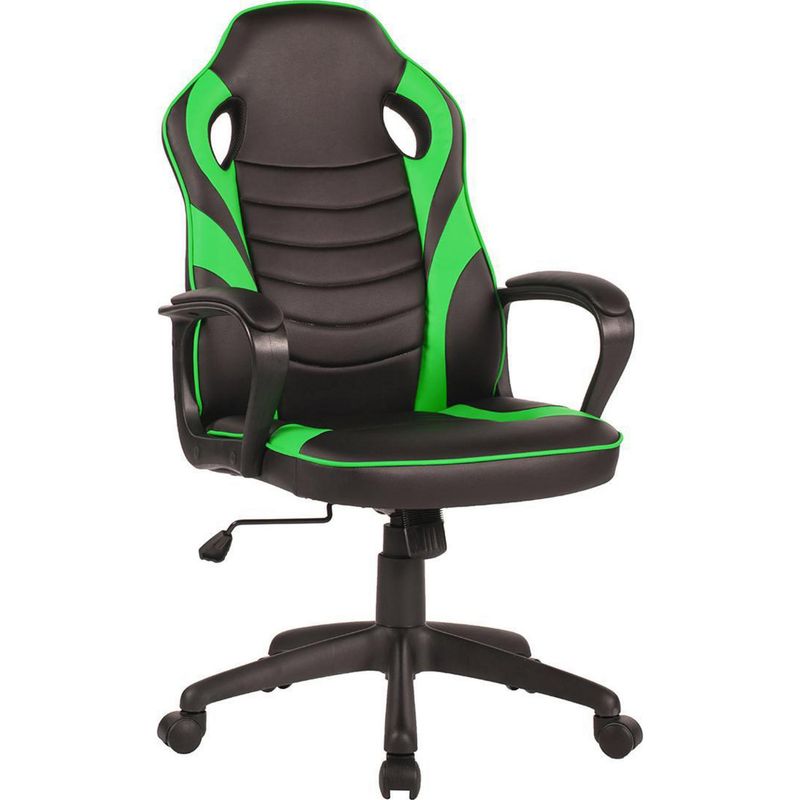 ONE SIT - Silla Escritorio Gamer Pow Negro/Verde