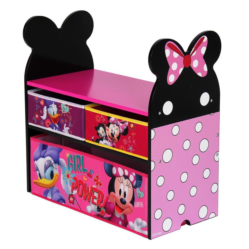DISNEY - Organizador de Juguetes 60x60x30 cm Rosado