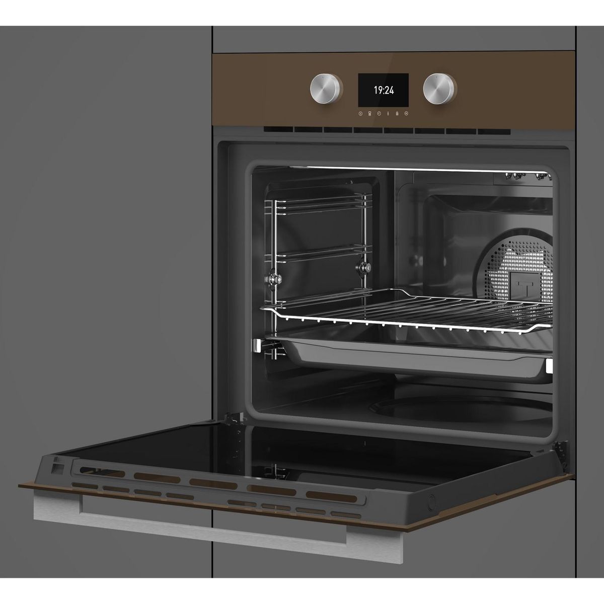 TEKA - Horno Eléctrico Empotrado 70 Litros HLB-8600 LB