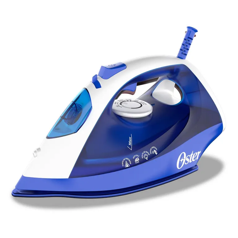 OSTER Plancha a vapor con base antiadherente