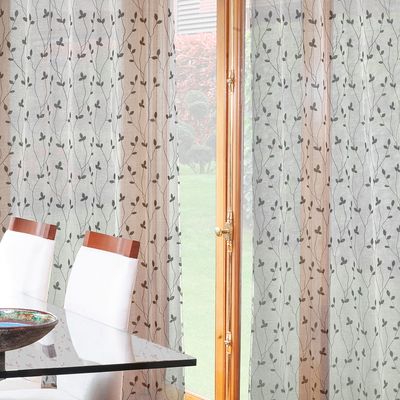 Imagen 2 del producto Set Cortinas De velo 140x225 cm Negro