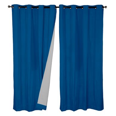 Set 2 Cortinas Black-Out Microfibra 140x225 cm
