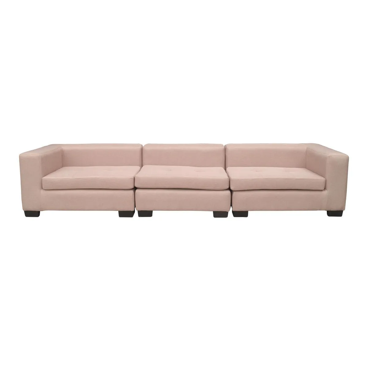 SOFAS HOME - Seccional Hendaya 3 Cuerpos Chenille 220x65x85 cm