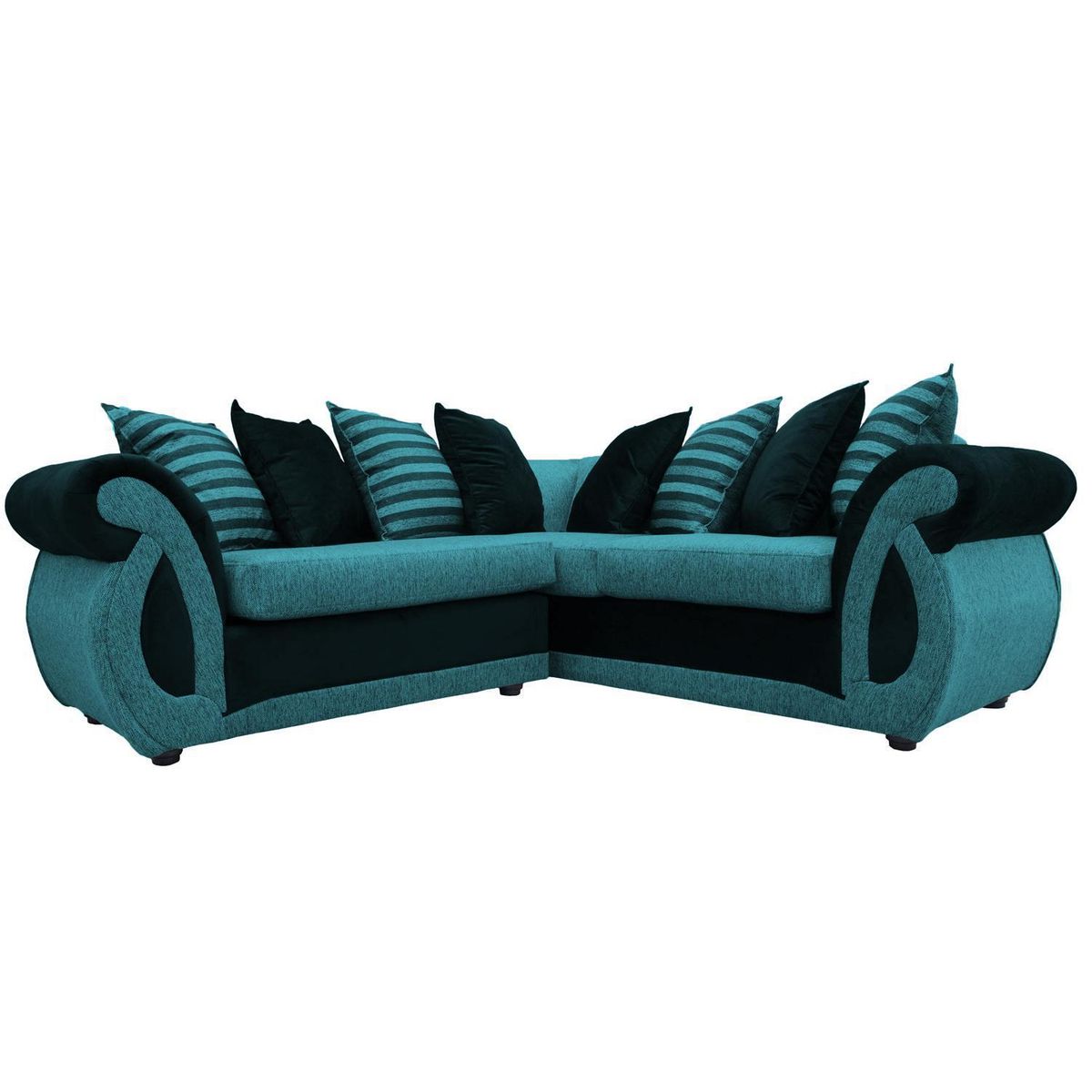 SOFAS HOME - Seccional Adria 3 Cuerpos Chenille 210x80x80 cm