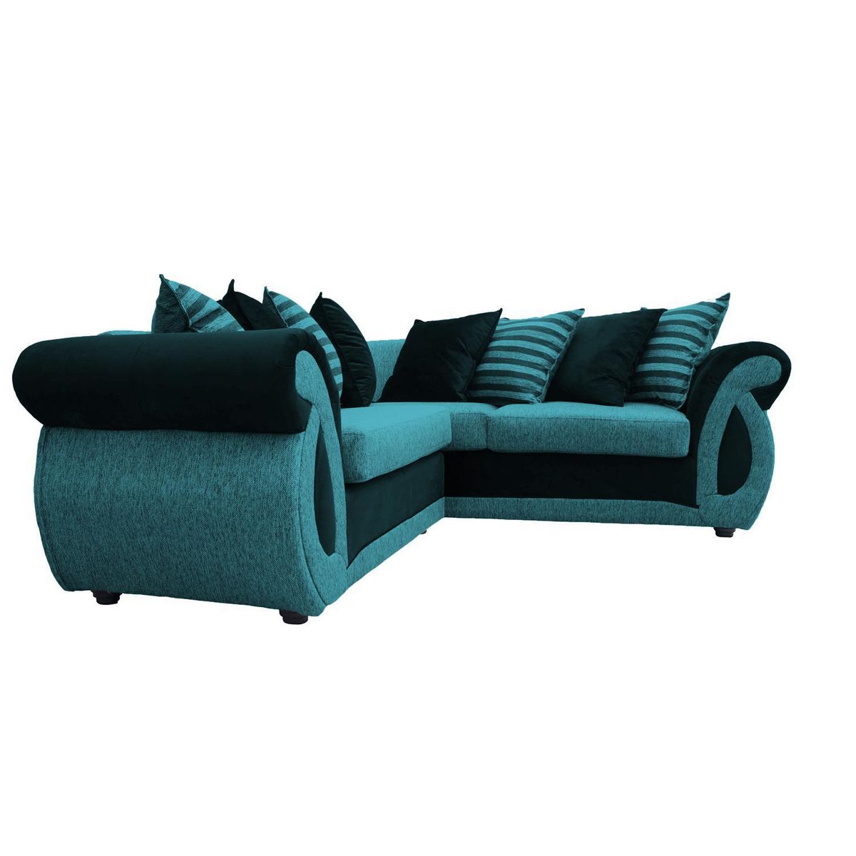 SOFAS HOME - Seccional Adria 3 Cuerpos Chenille 210x80x80 cm